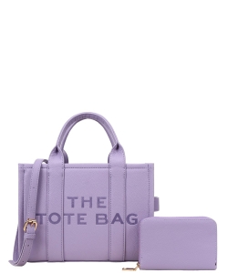 The Tote Bag For Women With Wallet DS-9116A LAVENDER